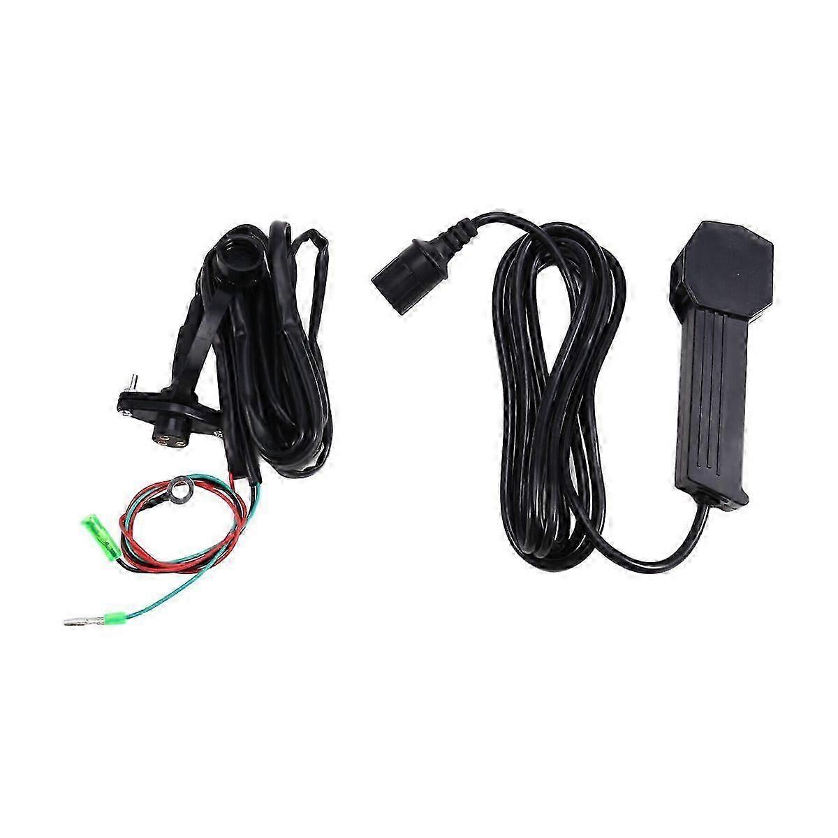 12V HandHeld Winch Remote Controller with 9ft Cable Electric Manual Waterproof for ATV UTV ATV Win