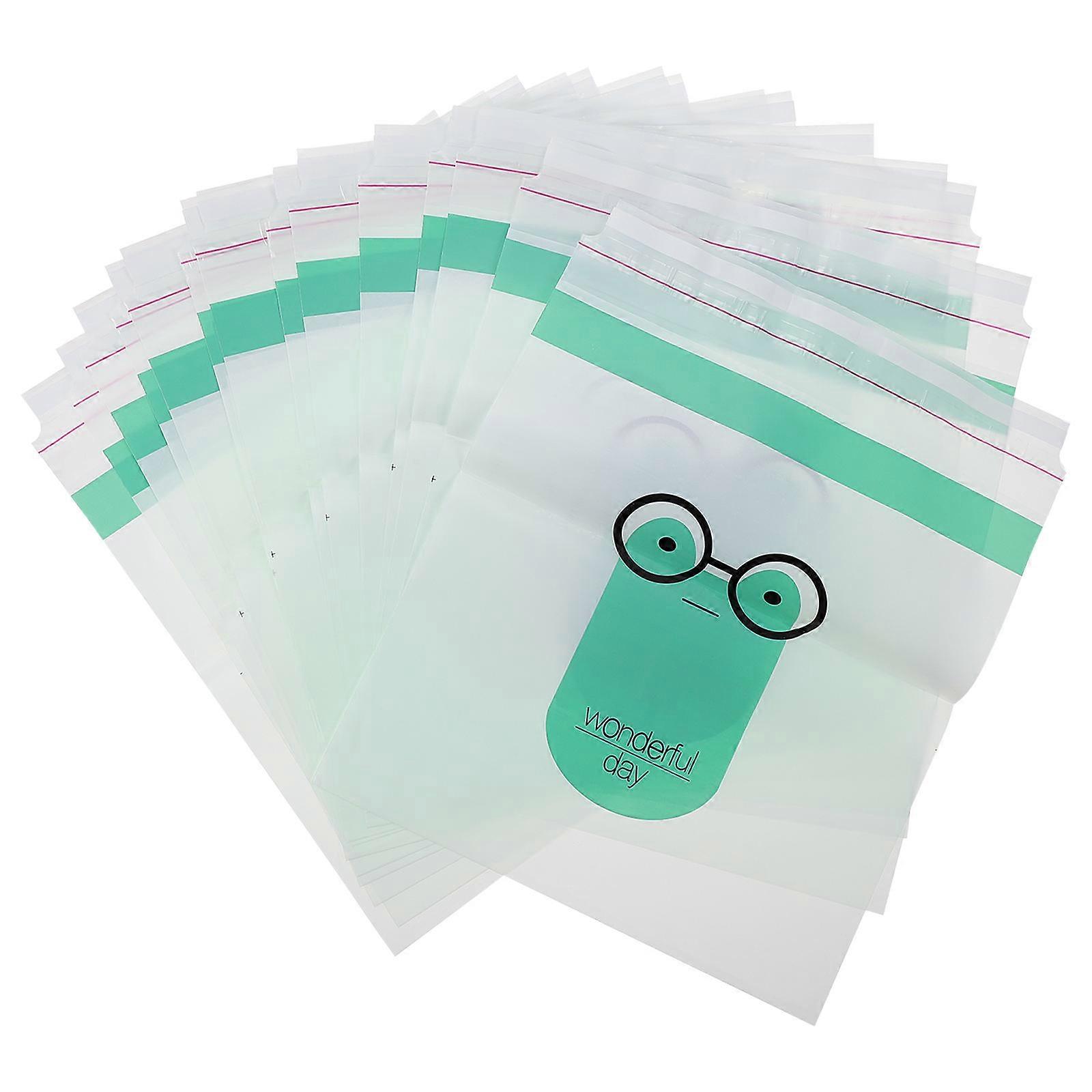 Practical Trash Bag for Storage Use 60Pcs Green Disposable Garbage Bags