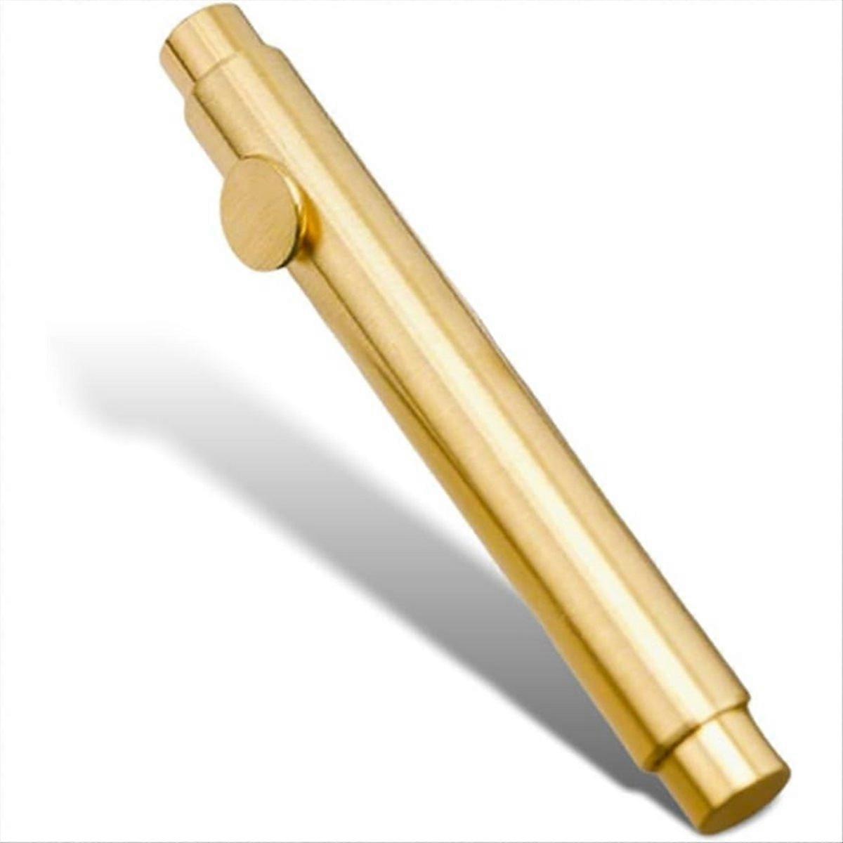 Mini Brass Pocket Pen with 4 Refills Set 4
