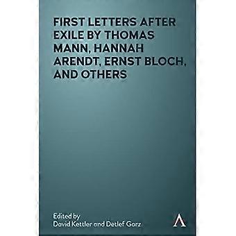 Prime lettere dopo l'esilio di Thomas Mann, Hannah Arendt, Ernst Bloch e altri
