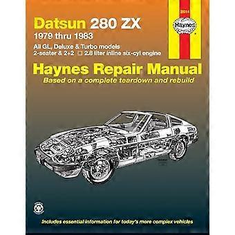 Datsun 280ZX 1979-83 atelier manuel (manuels de service & réparation des é.-u.)