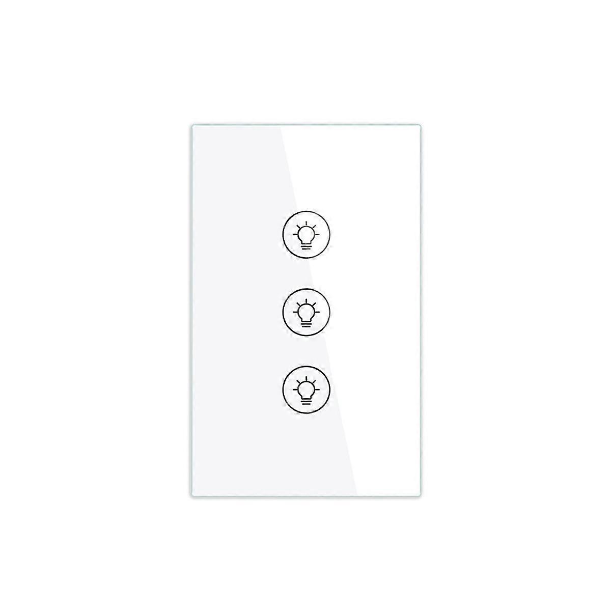 Tuya Smart ZigBee Multi-Gang Light Dimmer Switch 3 way US Plug