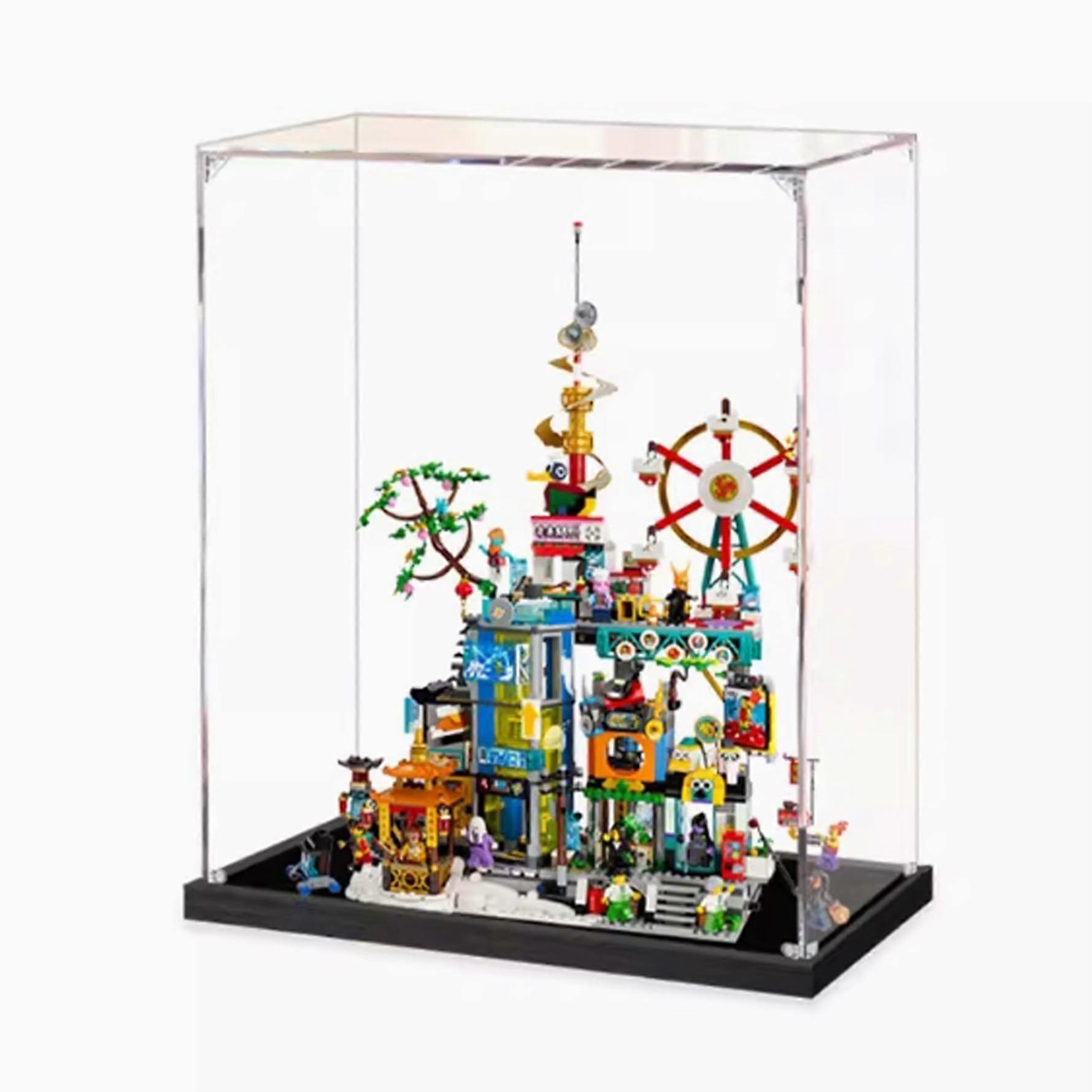 Acrylic Display Case Dustproof Waterproof Clear Protector for  80054 Architectural Models