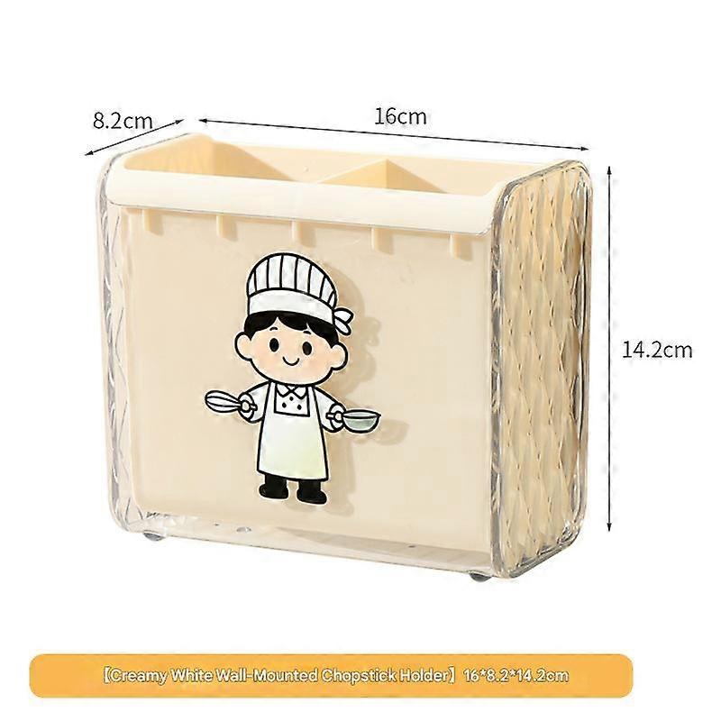 Kitchen Double Layer Chopstick Holder, Double Layer Drainage Multi-purpose For Kitchen Countertop