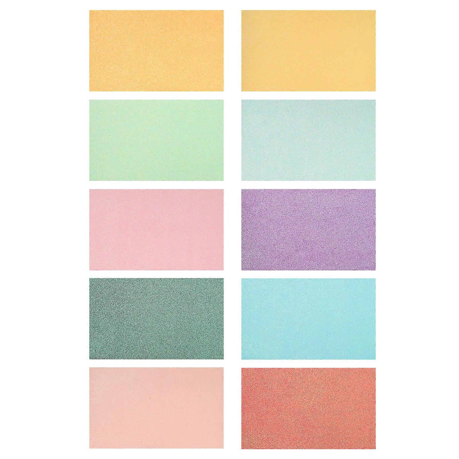 PU Sheets for DIY Bow Material Sewing Fabric 10Pcs Set