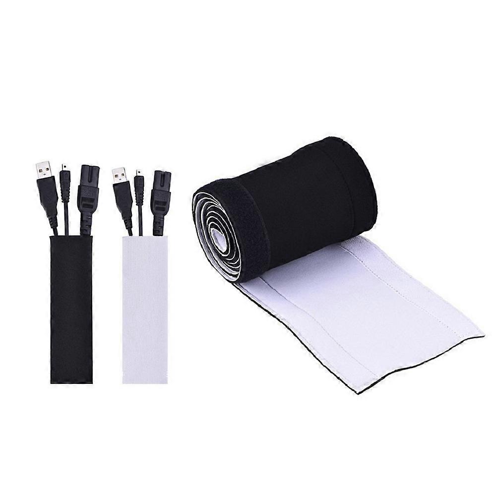 Practical Cable Storage Cover Protective Cable Sleeve Durable Cable Protector (50x13.5cm)