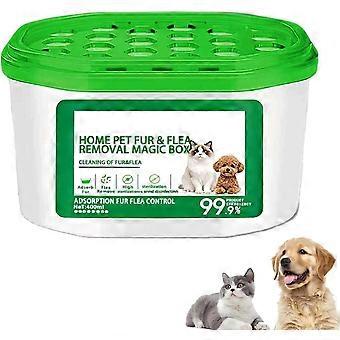 Home Pet Fur & Odor Removal Magic Box, Pets Hair Remover Magic Box, Long-Lasting & High Efficiency Automatic Dust Collector for Home, Pet Areas