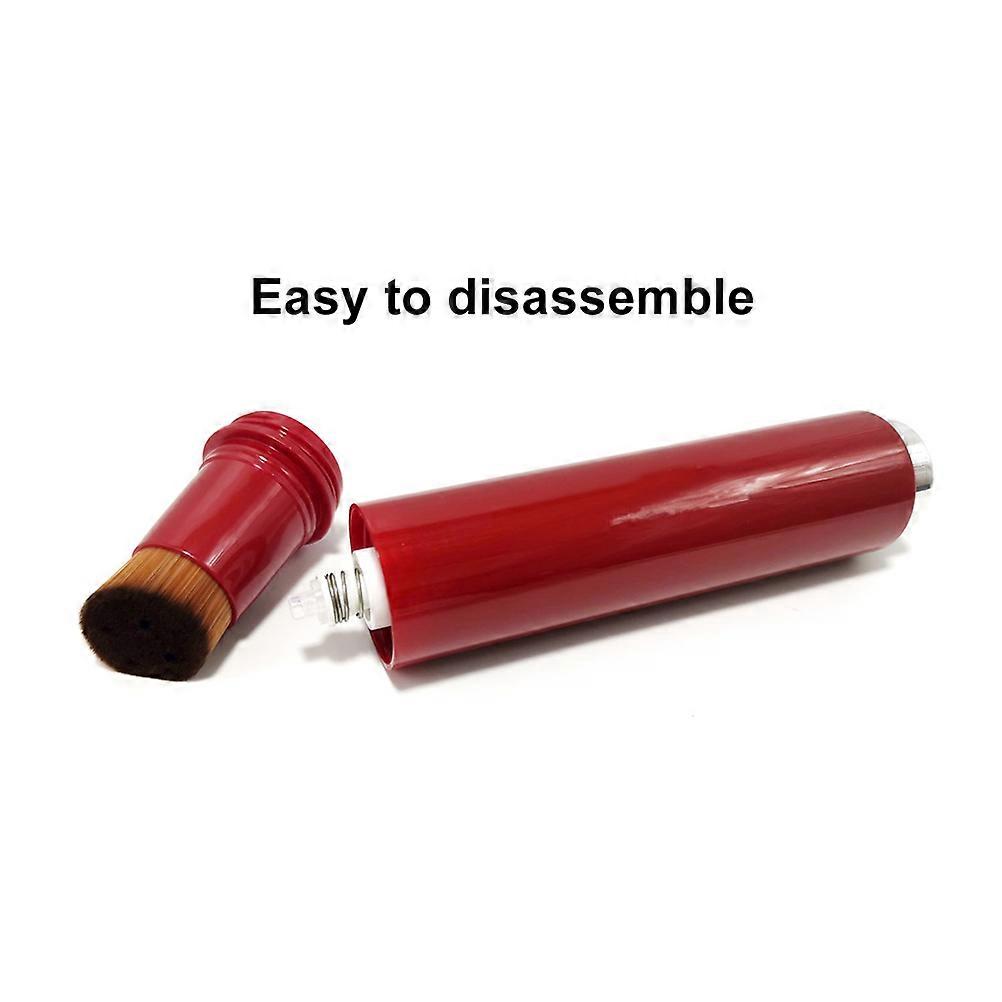 Makeup Liquid Foundation Brush for Makeup Red Plastic Handle
