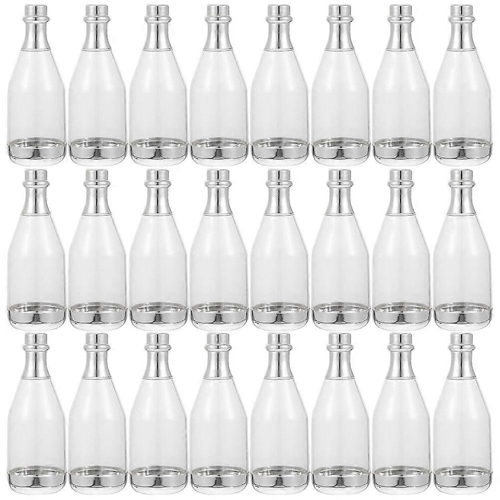 Wedding Candy Boxes Silver Bottle Boxes for Packaging 20Pcs