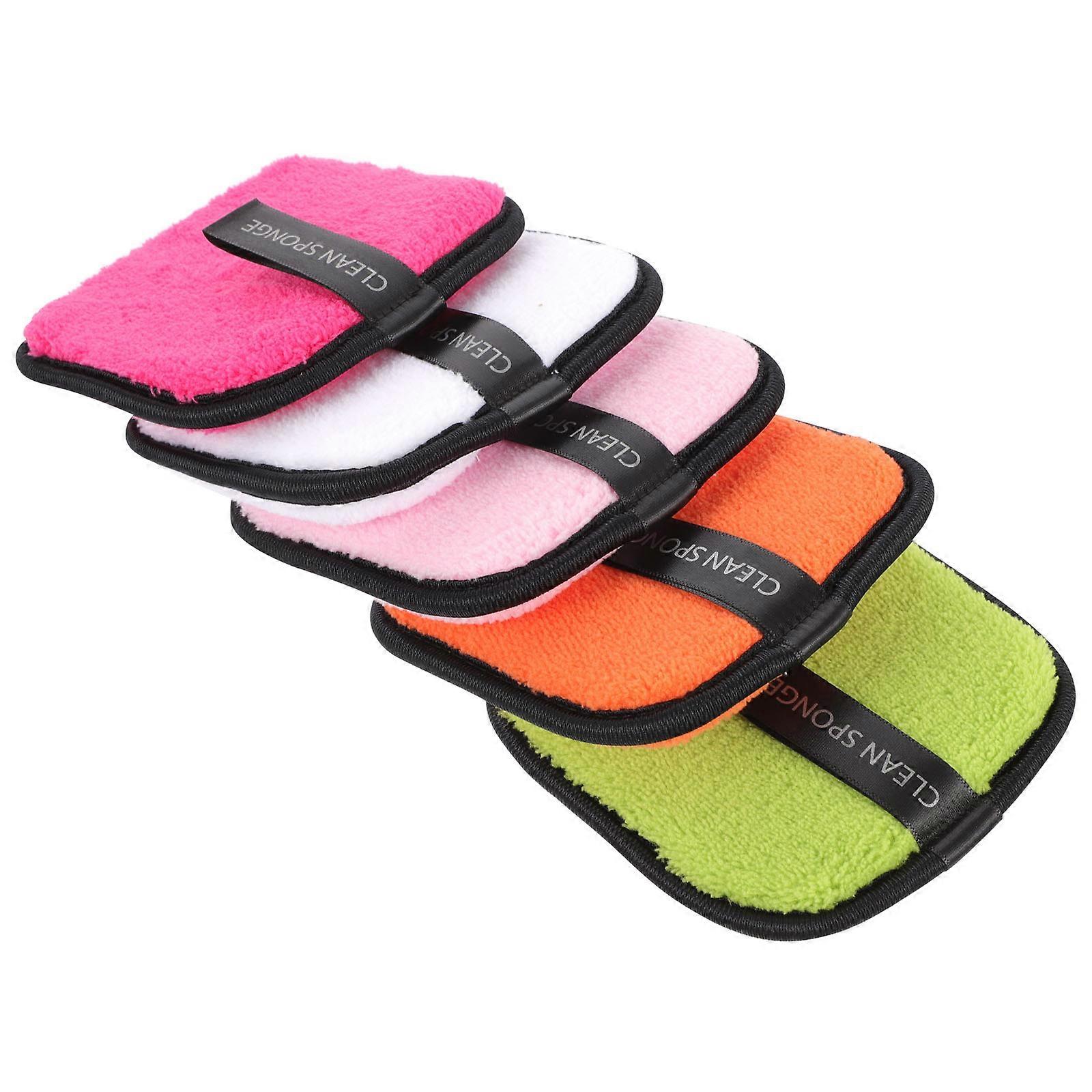 Facial Cleansing Sponge Makeup Removal Sponge for Home Use 5Pcs Pack