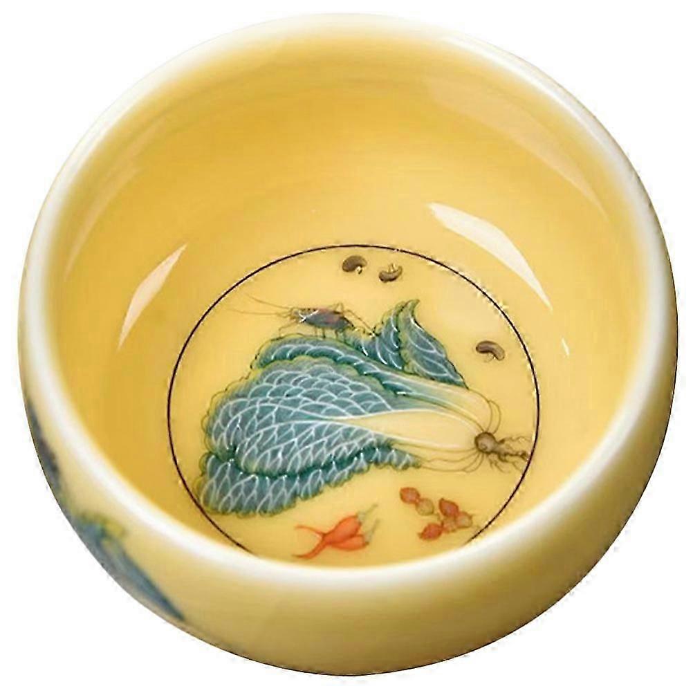 Multi Color Ceramic Tea Cup for Drinking Use Crafted by Skilled Artisans