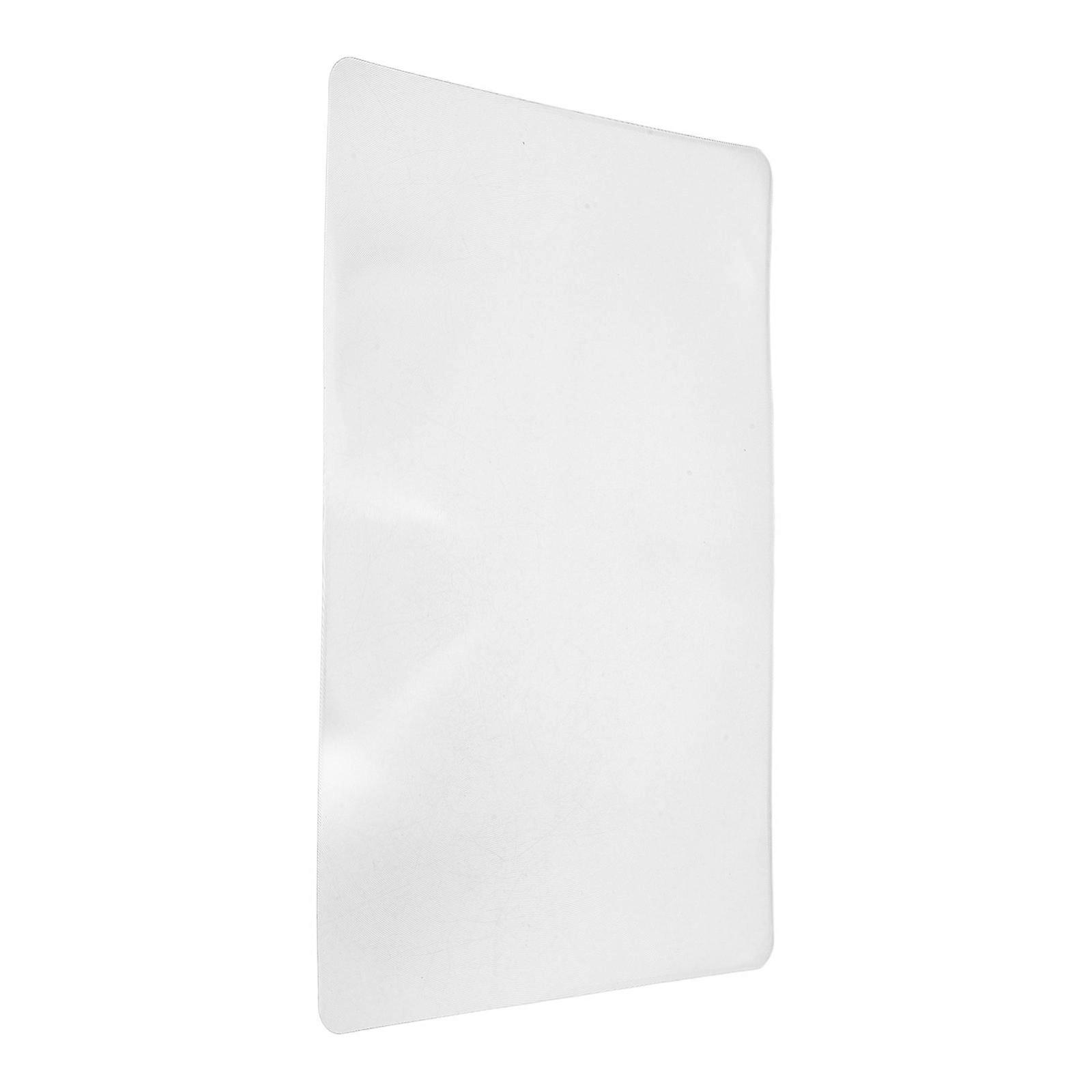 PVC Rectangular Magnifier for Magnifying 3X Page Magnifying Sheet for Reading