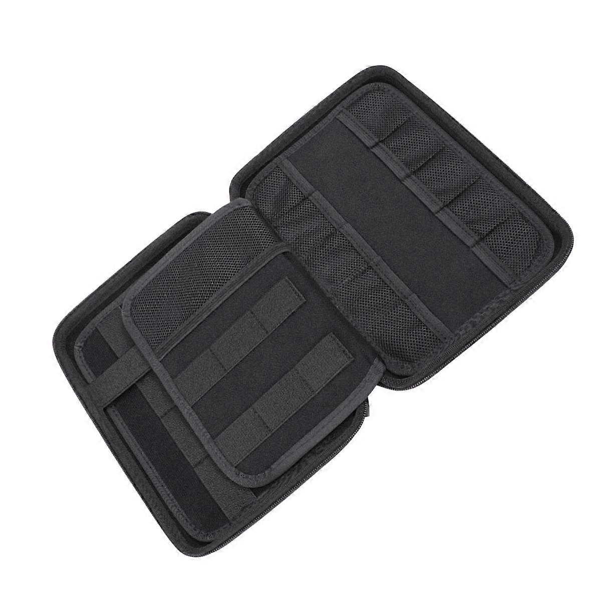 USB Flash Disk Storage Container Eva Waterproof Bag for Disk Black