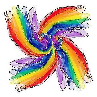24er-Pack Kinder Jonglieren Rhythmus Schals für Bewegung Tanz Musik Sensorisches Fitnessstudio Spielen