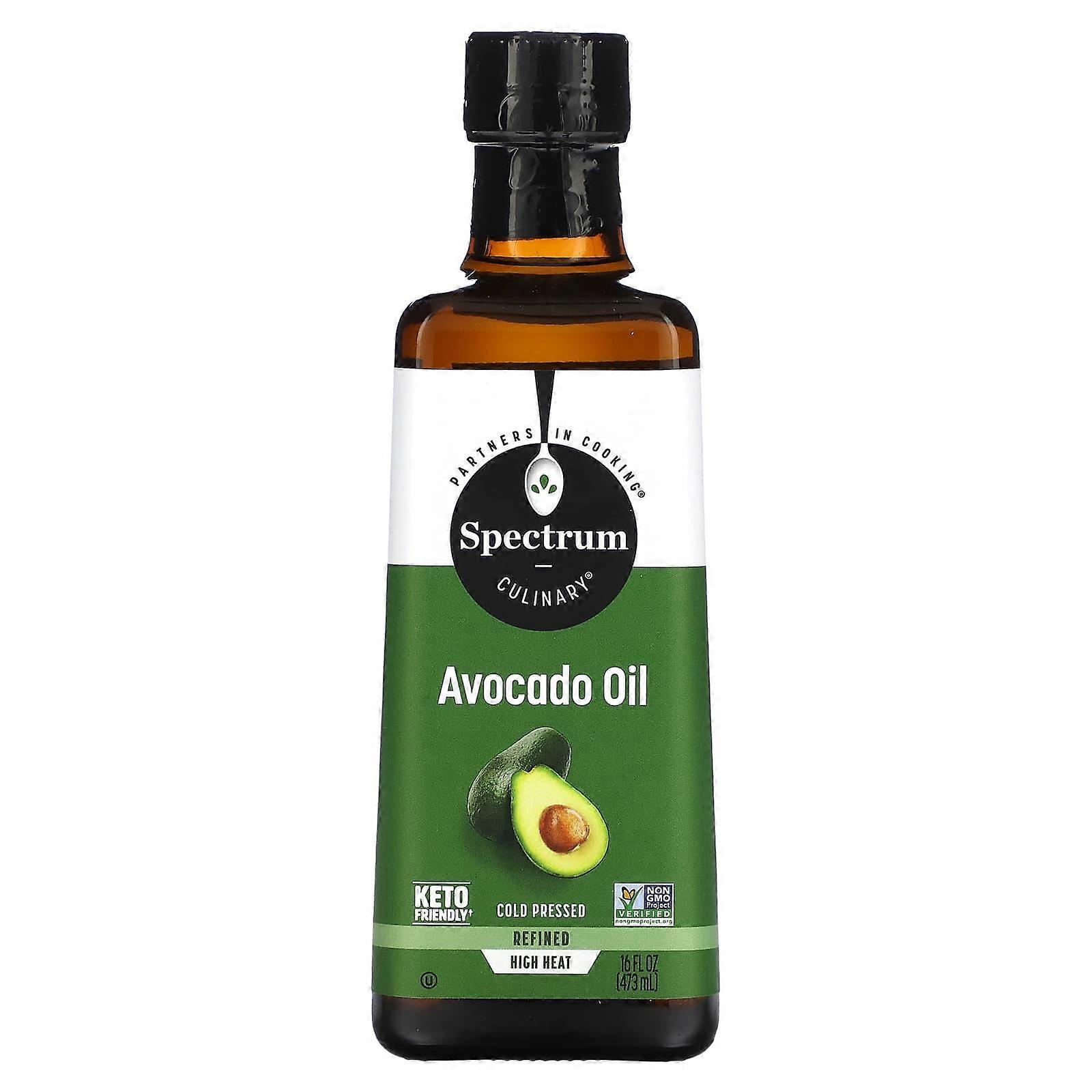 Spectrum Culinary, Avocado Cold Pressed, 16 fl oz (473 ml), 2-Pack