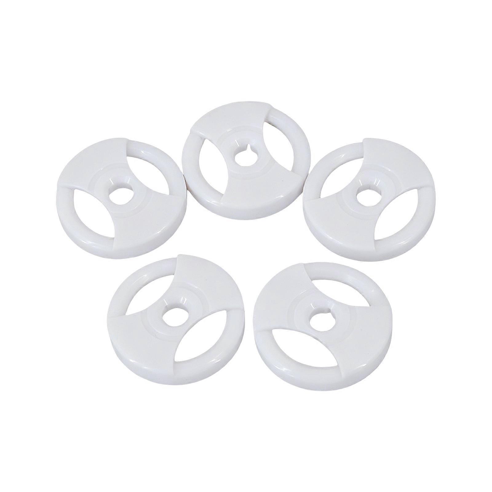 5Pcs Round Record Player Adapter Plastic Turntable Spindle Insert Light Weight Round Record Player Adapter Enduring Multicolor