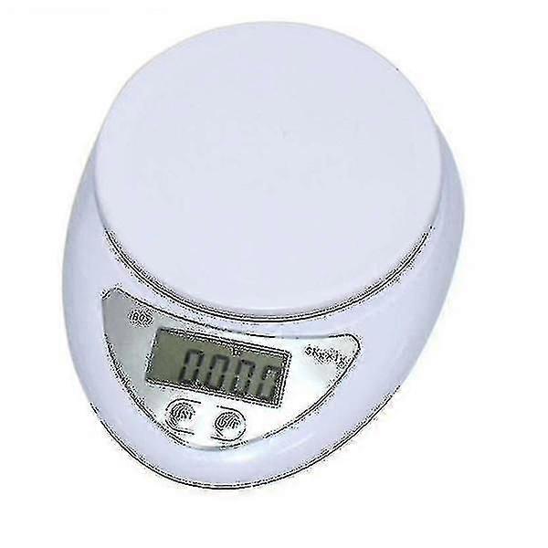 Household Kitchen Scale Electronic Scale, 5kg/1g Platform Scale