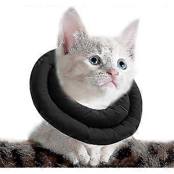 Adjustable Cat Cone Collar Padded With Soft Polyester compatible withAfter Surgery To Anti Lick