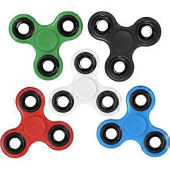 Fidget Spinner 5 Pack, Fidget Hand Toy Autism Fidgets Hand Spinners Finger Toy Tri-Spinner ADHD Anxiety Toys Stress Reducer Spin for Adults Children