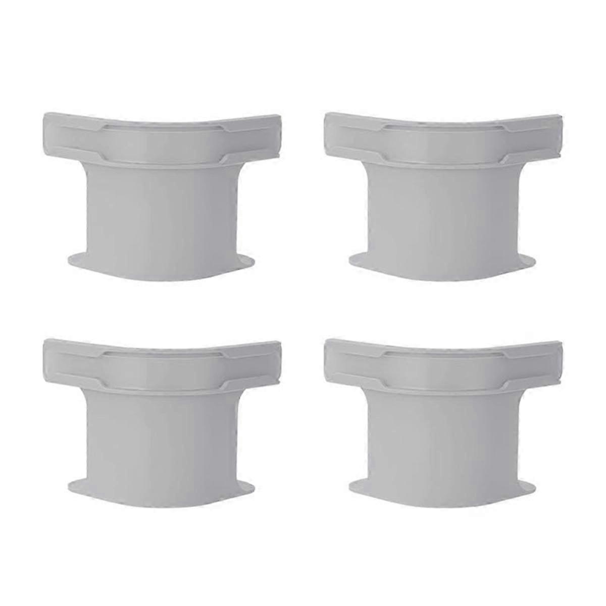 4PCS Bed Sheet Grippers Open Corner Bed Sheet Holder Grey