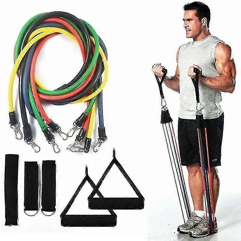 Yoga Exercise Stretched Bands Elastic Training