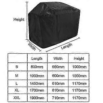 Latest Upgrade Material BBQ Cover Outdoor Dust Waterproof Heavy Duty Grill Cover Rain Protective Outdoor Barbecue Cover