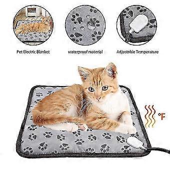Waterproof Pet Heating Pad 45*45cm Adjustable Electric Warming Mat for Cats Dogs