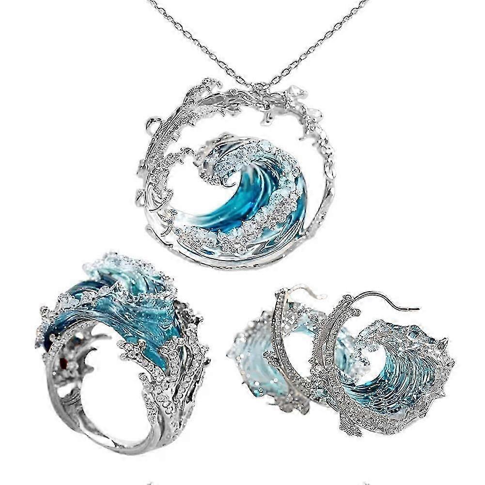 Dámská sada šperků Ocean's Oath Wave