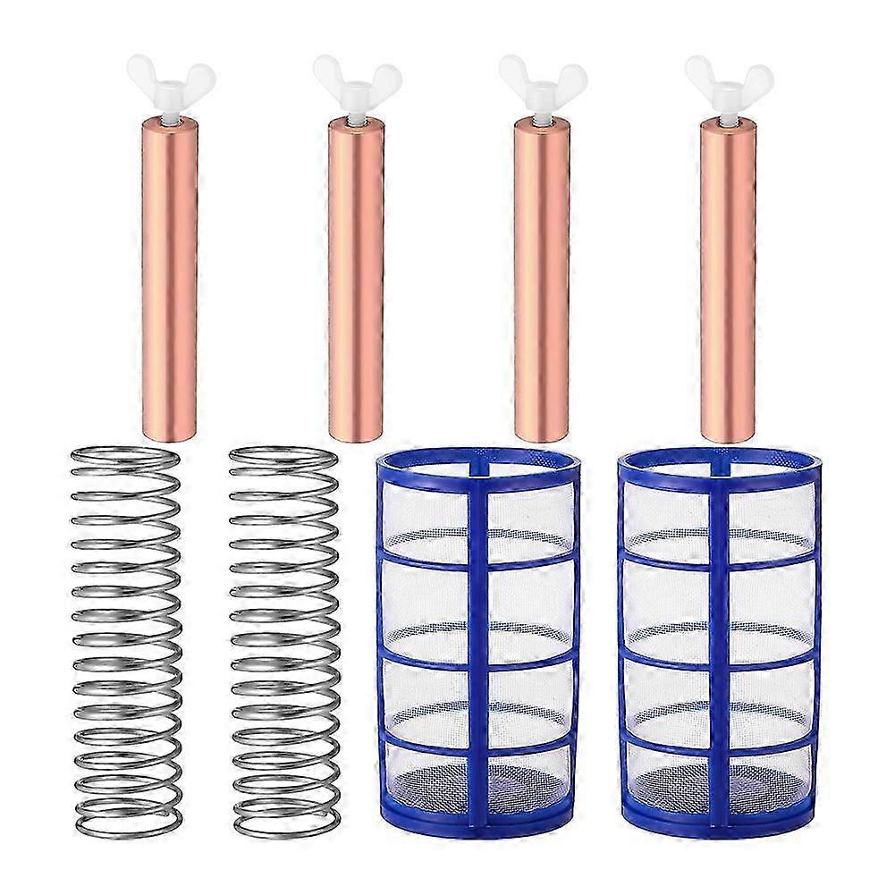Copper Anode Replacement Kit Solar Pool Replacement Including Copper Anode, 4.13 X 0.71 Inch Threaded M6