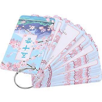 1 Set Hiragana and Katakana Cards Syllabary Alphabet Japanese Flash Cards