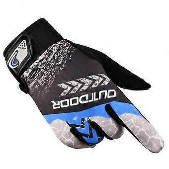 Luvas de ciclismo Inverno Touchscreen Luvas de bicicleta ao ar livre Fitness respirável antiderrapante
