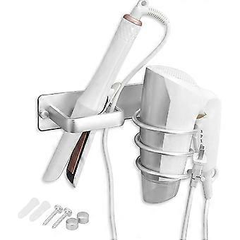 Haartrocknerhalter, Haartrocknerständer an der Wand montierter Haartrocknerständer Aufbewahrungsregal für Badezimmer Schlafzimmer Hotel