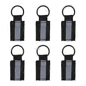 Reflective Backpack Tag 6pcs Safety Reflector Pendants Reflective Backpack Pendants Safety Reflector Pendant Tags Stylish