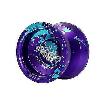 X2 Black Pearl Unresponsive Yoyo, sfera Yoyo professionale in lega di alluminio in metallo, con guanto e 5 corde, regalo per adulti e bambini