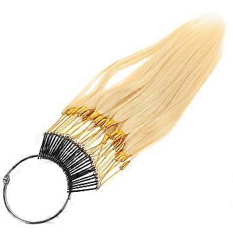 Hair Color Sample Ring Human Hair Testing Tool for 30Pcs Samples