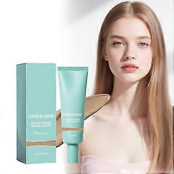Base de maquillaje líquida de cobertura perfecta, hidratante, de larga duración e iluminadora, acabado translúcido modulable, para uso diario en la oficina, 50 g, 4 tonos.