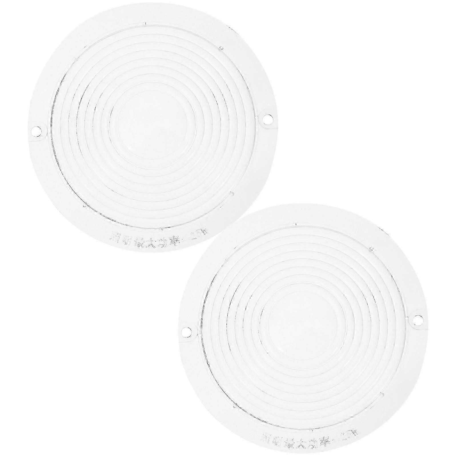 Enhanced Brightness Range Hood Light Lens, Clear, with Protective Function