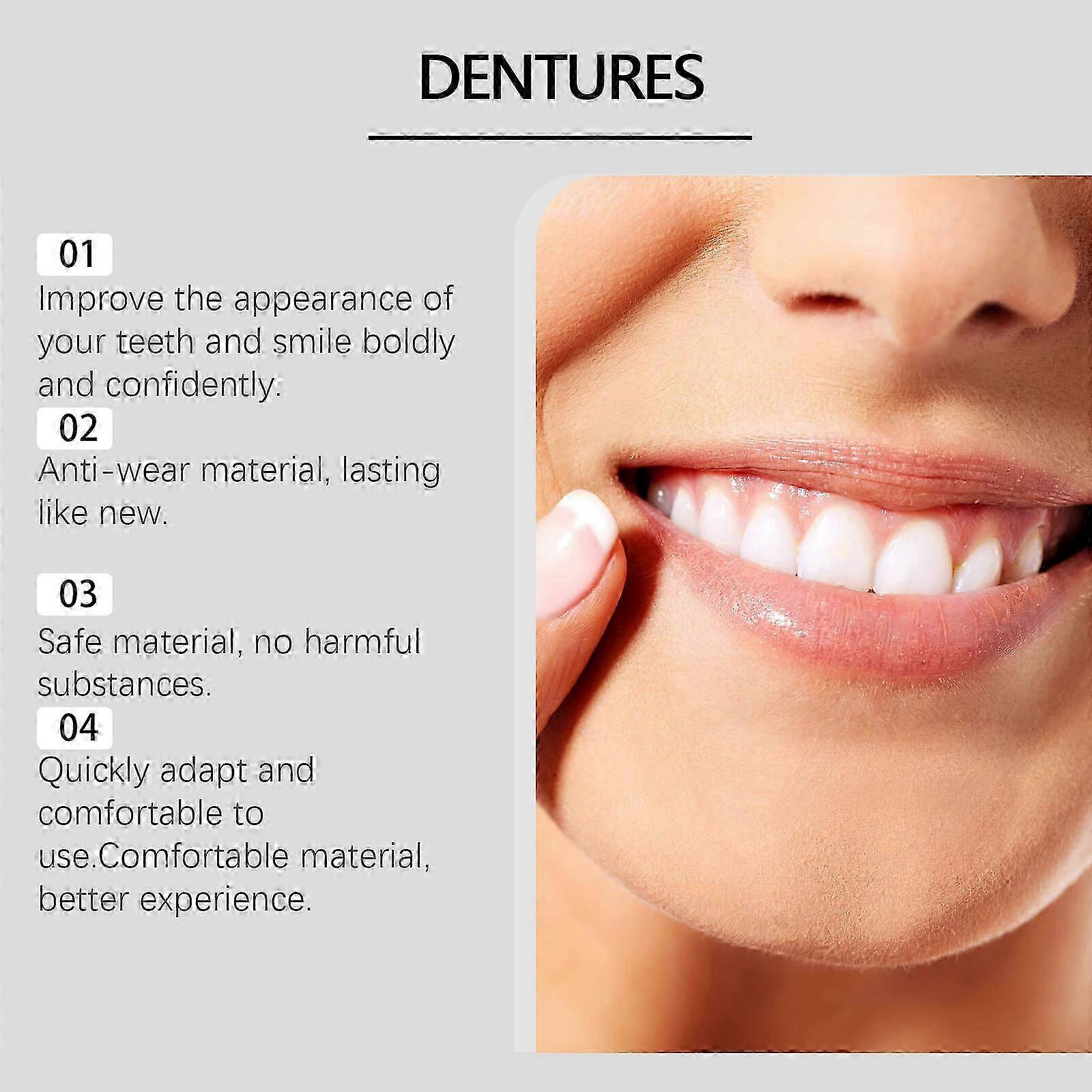 Gum-Gentle Full Denture Set Upper Lower
