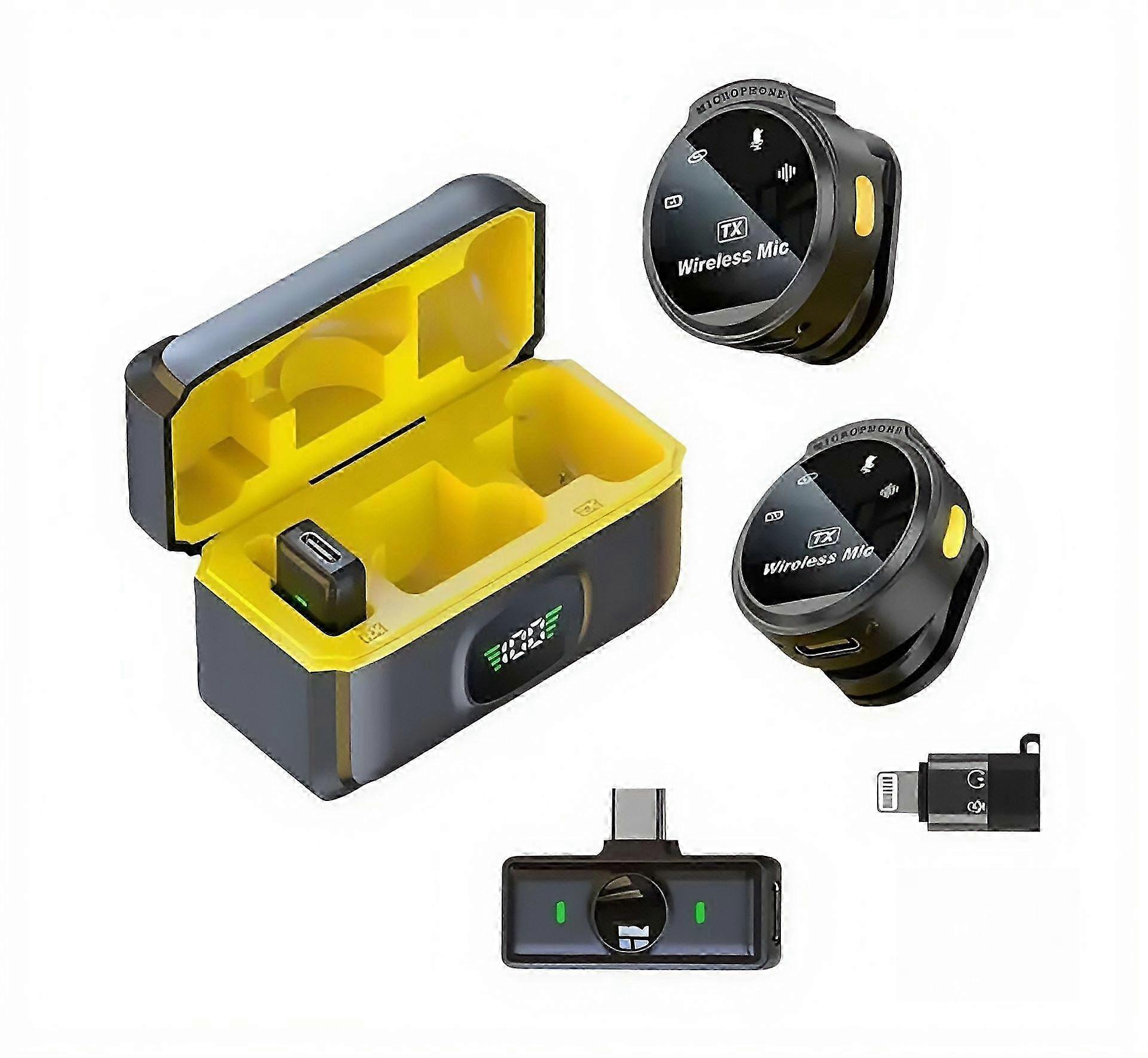 Omnidirectional Wireless Lavalier with Noise Control