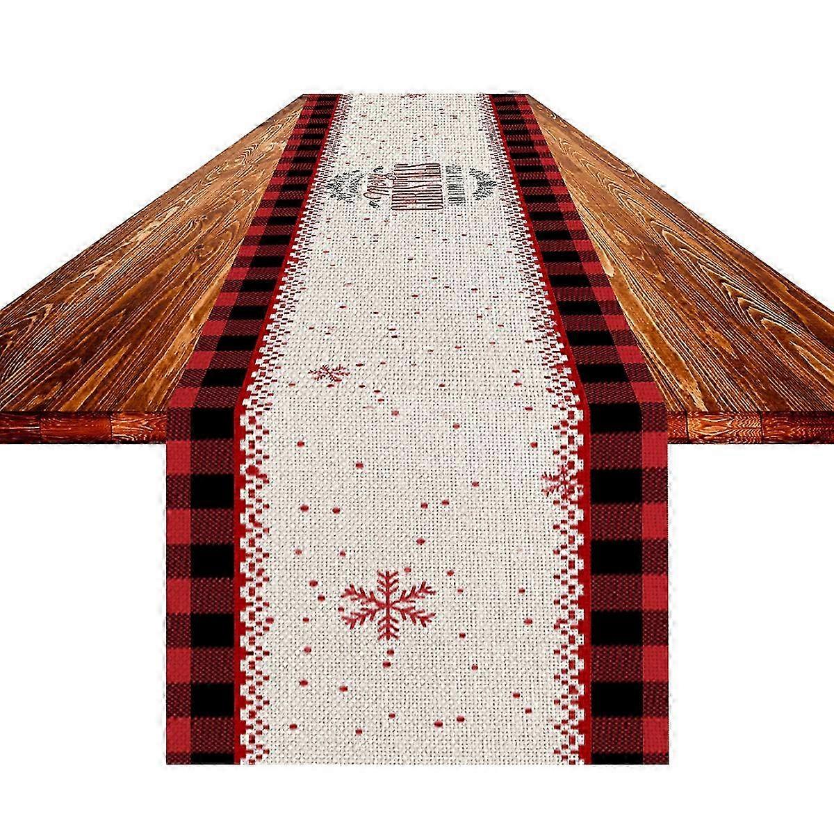 Narrow Linen Christmas Runner