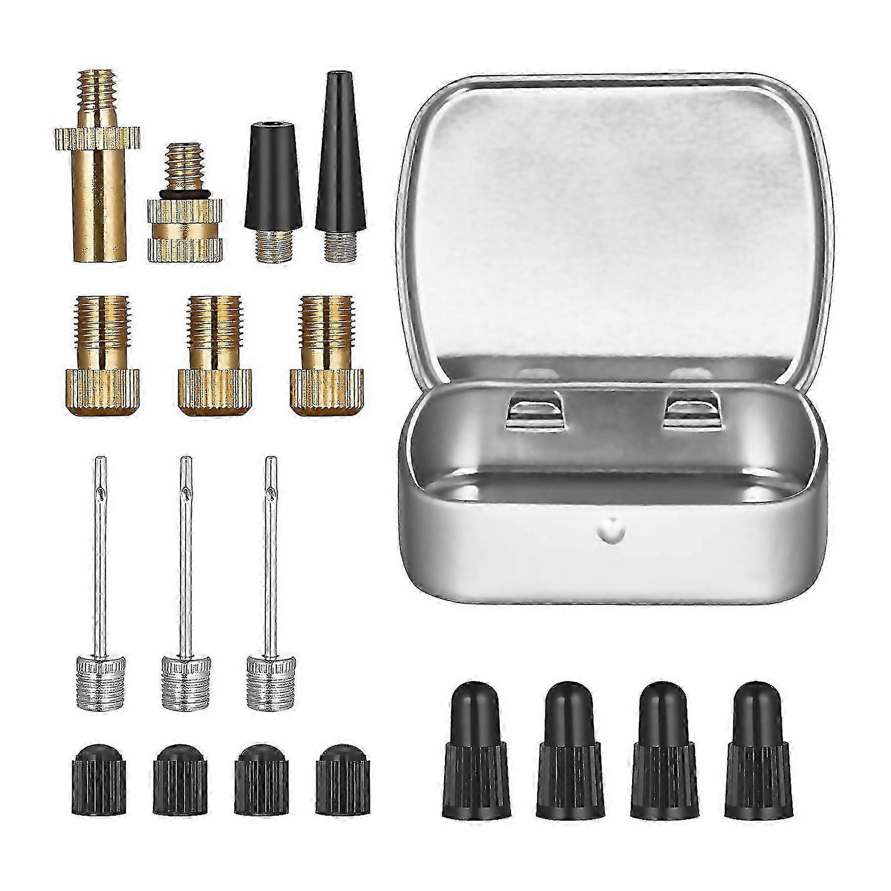 Presta Schrader Dunlop Valve Adaptor Set