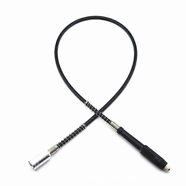 Flexible Drill Shaft Extension Keyless Chuck Compatible Tool Accessory Attachment(1pc, black)