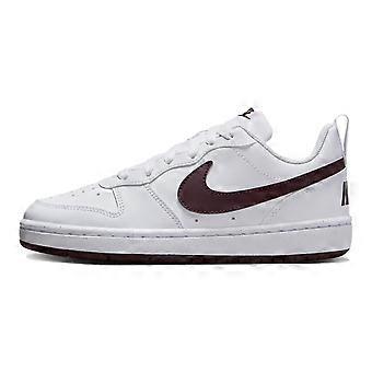 Nike Court Borough Lave Skateboardsko Hvite Kaffefargede Unisex DV5456-112