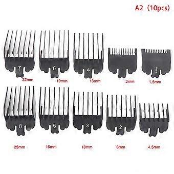 8/10Pcs Hair Clipper Guide Limit Comb Trimmer Guards Attachment 1.5-25Mm