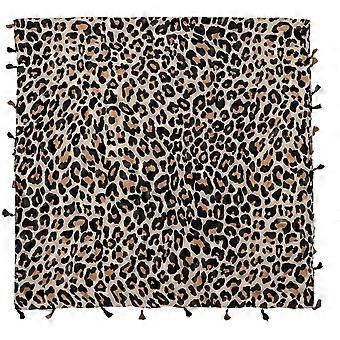 Long Scarf Women Cotton Leopard Pattern Scarf for Women 3Pcs Gift