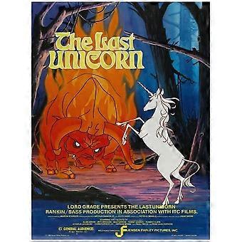 The Last Unicorn 1982 Animated Fantasy Movie Jigsaw Puzzle Vintage TU1380