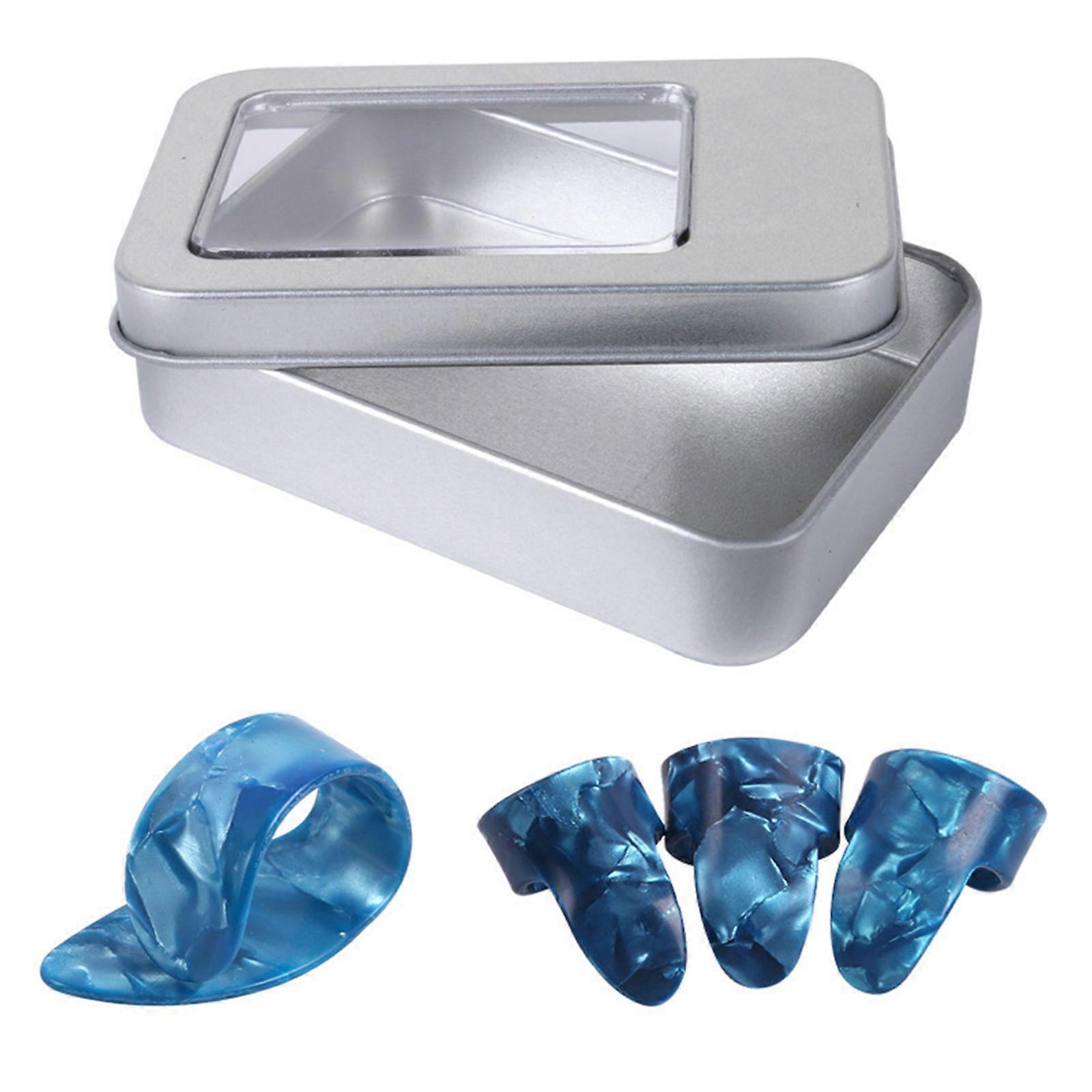 4Pcs Celluloid Flat Thumb Finger Picks