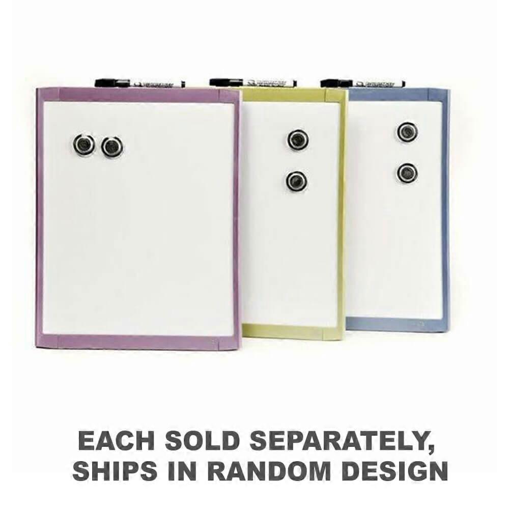 220X280MM Quartet Basic Whiteboard Assorted Colorful Magnetic Dry Erase Board