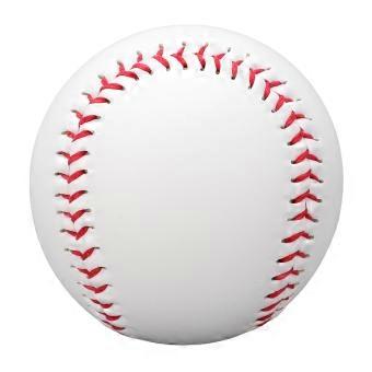 Standard 9 Zoll handgefertigte Basebälle Gummi Inner Soft Baseball 7,2 cm Softball Training Ball