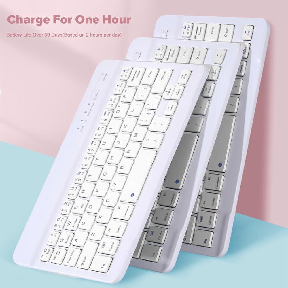 Wireless Keyboard 7 Inch   Compact   Thin   Wireless Single Keyboard for Phone Tablet PC
